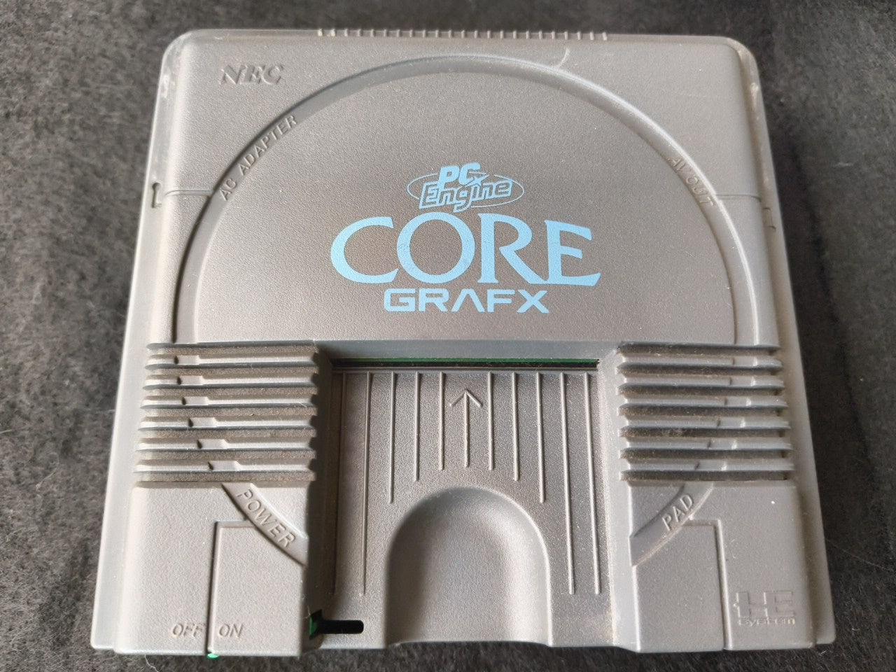 NEC PC Engine Coregrafx Console PI-TG3 TurboGrafx16, w/Manual, Game, Box-h0220-