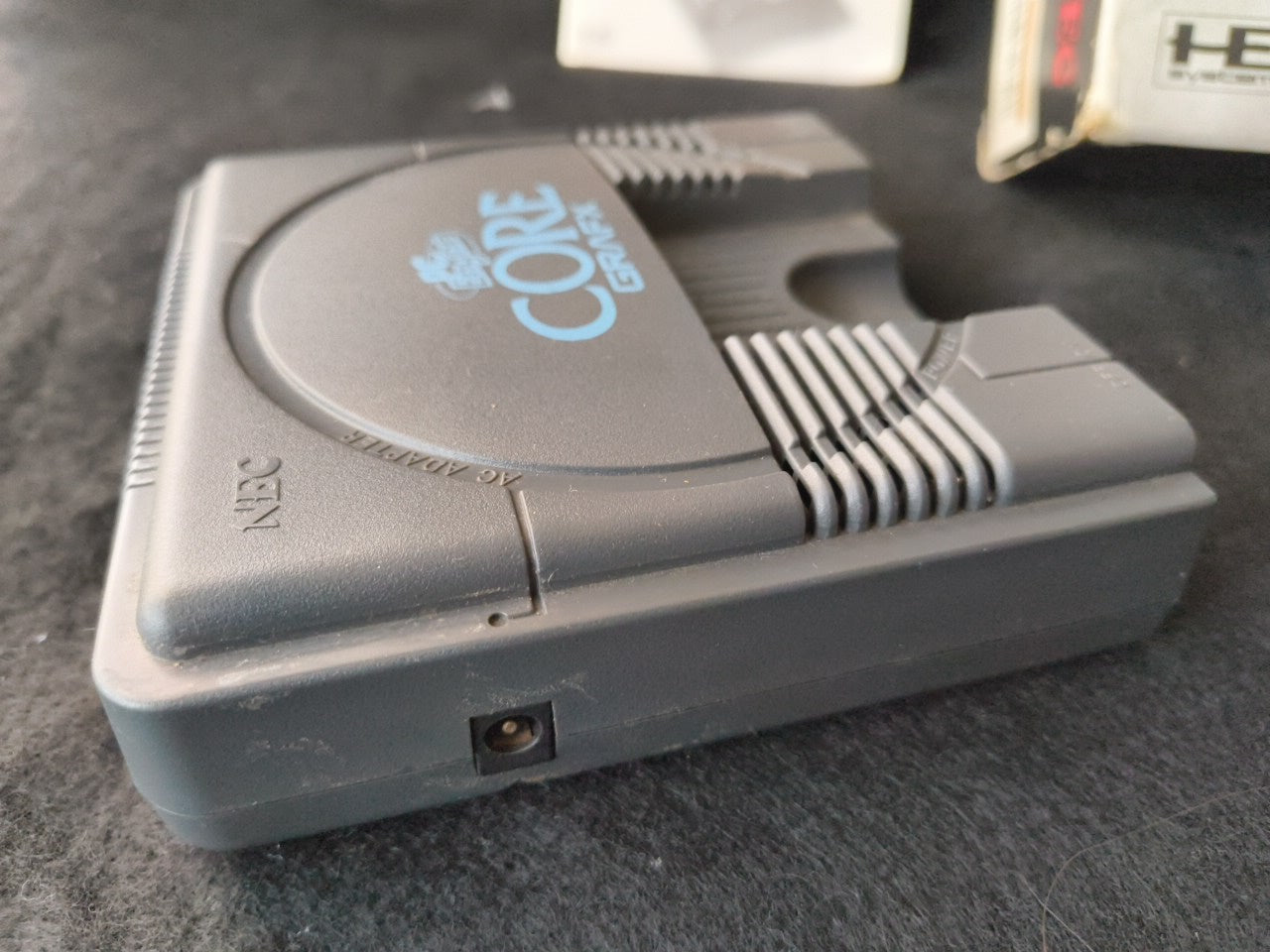 NEC PC Engine Coregrafx Console PI-TG3 TurboGrafx16, w/Manual, Game, Box-h0220-