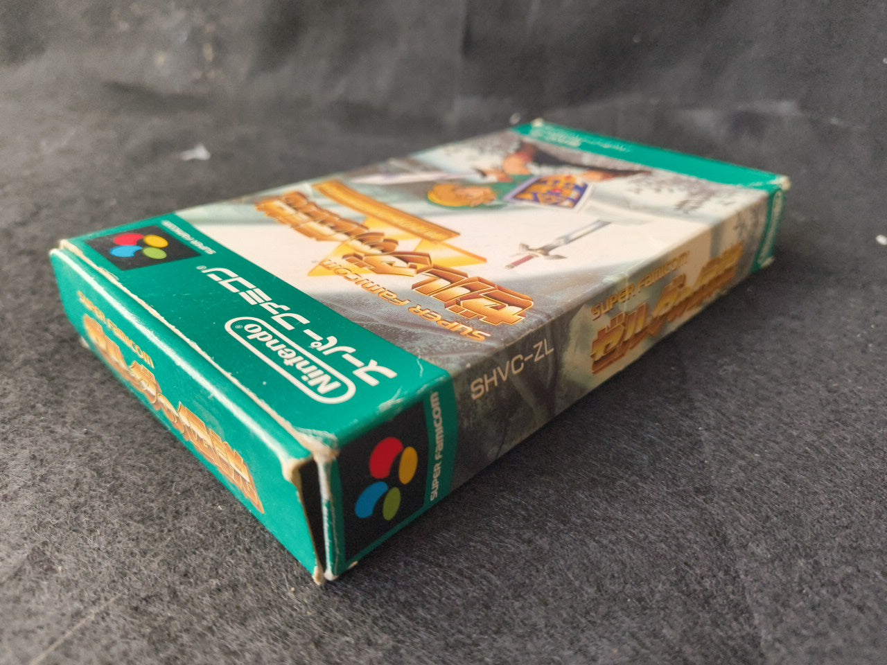 Legend of Zelda a Link to the Past Nintendo Super Famicom Cart w/Box Japan-h0220