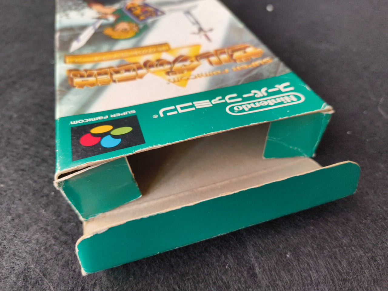 Legend of Zelda a Link to the Past Nintendo Super Famicom Cart w/Box Japan-h0220