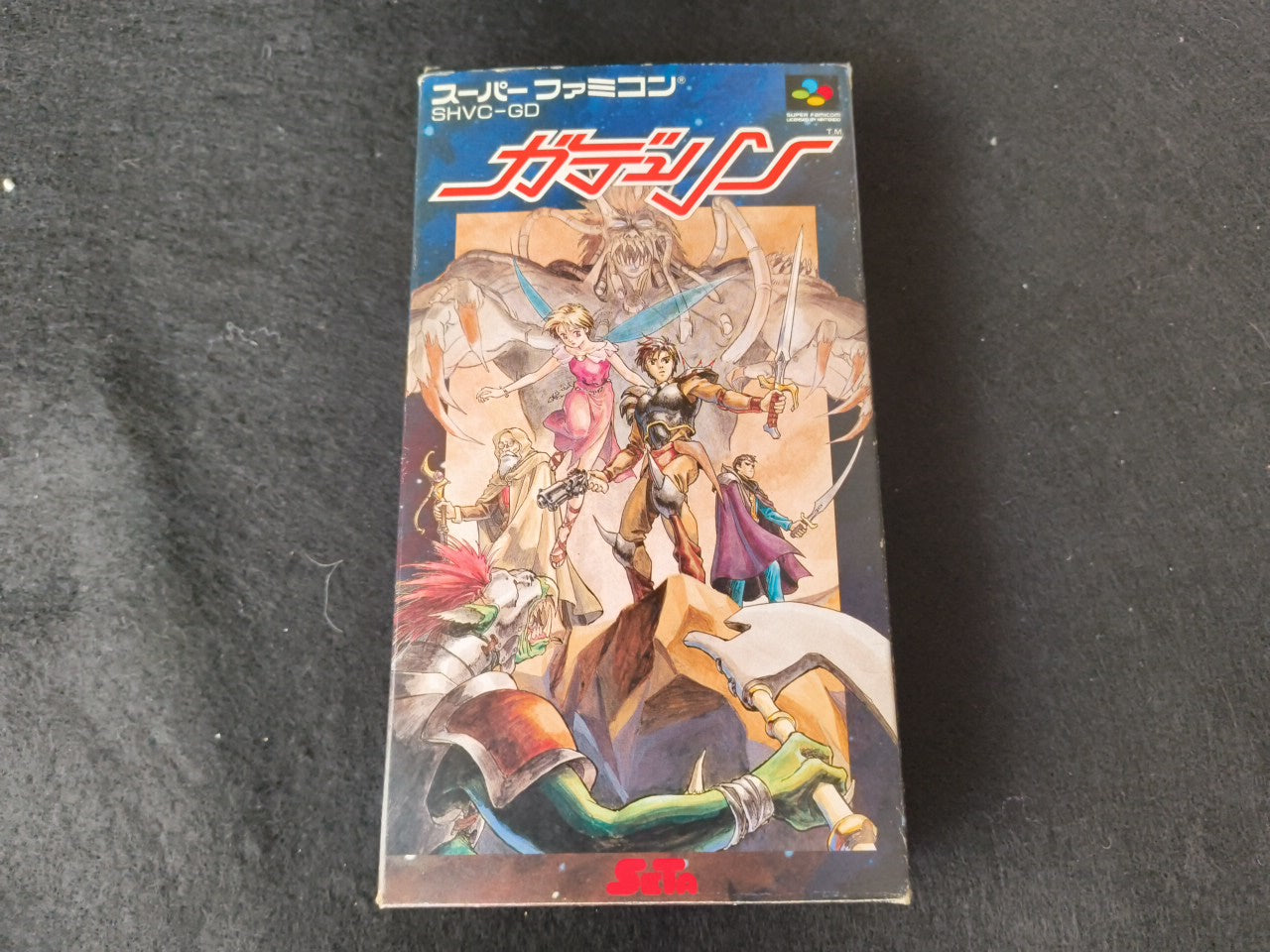 Gdleen Nintendo Super Famicom Cart w/Box Japan, working-h0220