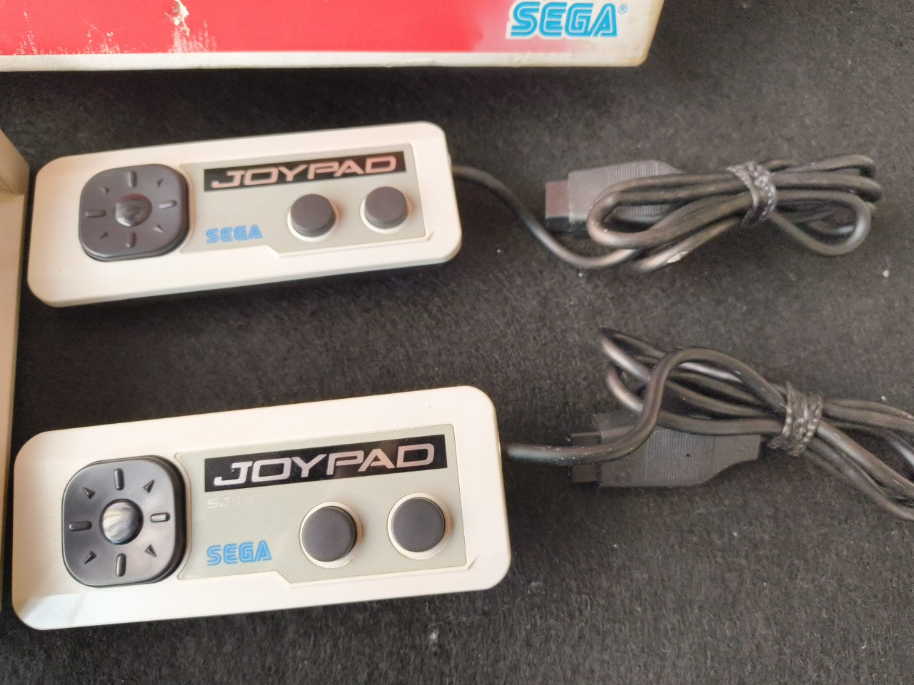 Defective, SEGA MARK 3 III CONSOLE (Sega Master System) ,w/Pad and Box-h0220-