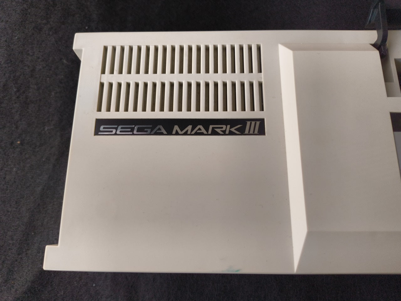 Defective, SEGA MARK 3 III CONSOLE (Sega Master System) ,w/Pad and Box-h0220-