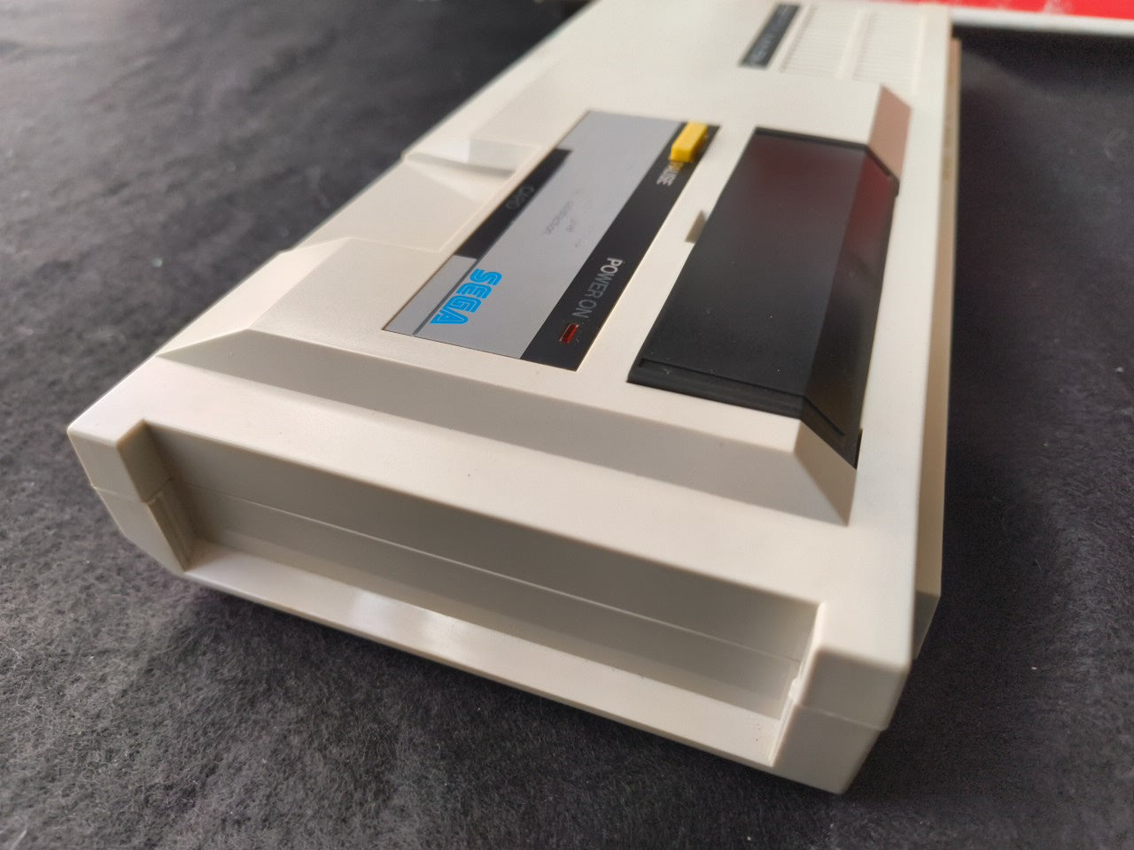 Defective, SEGA MARK 3 III CONSOLE (Sega Master System) ,w/Pad and Box-h0220-