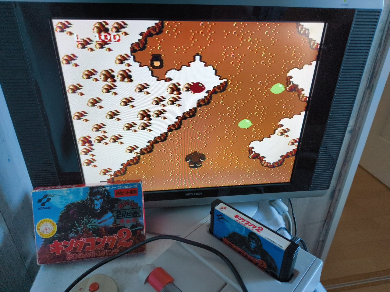 KING KONG 2 Nintendo Famicom FC Cartridge Japan, Working-h0220-