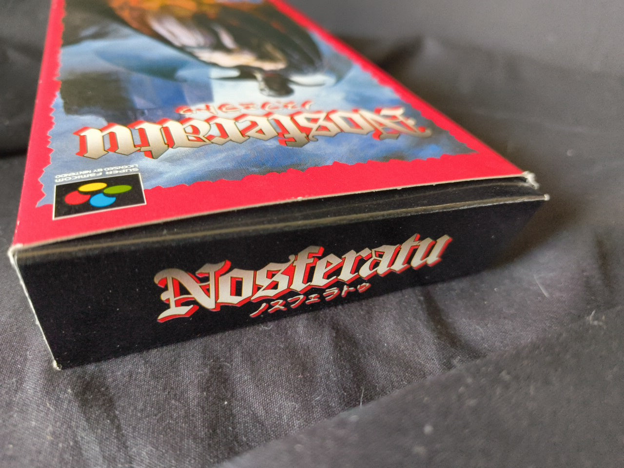 Nosferatu Super Famicom(SNES) GAME Cartridge, w/Manual, Box Japan Working-h0130-