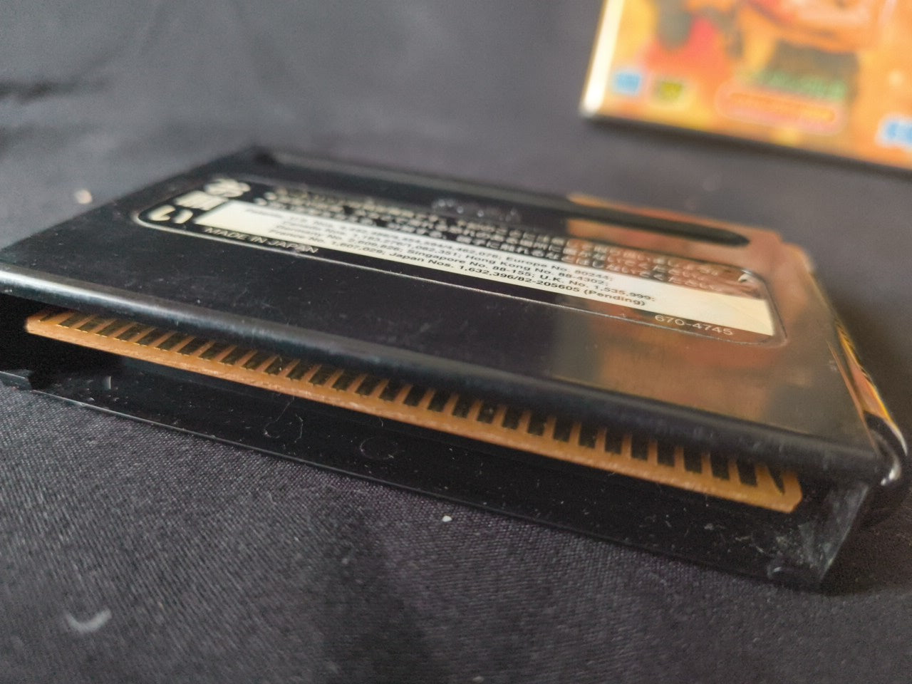 BARE KNUCKLE 3/STREETS OF RAGE SEGA MEGA DRIVE Genesis Cart, Manual, Box-h0221-