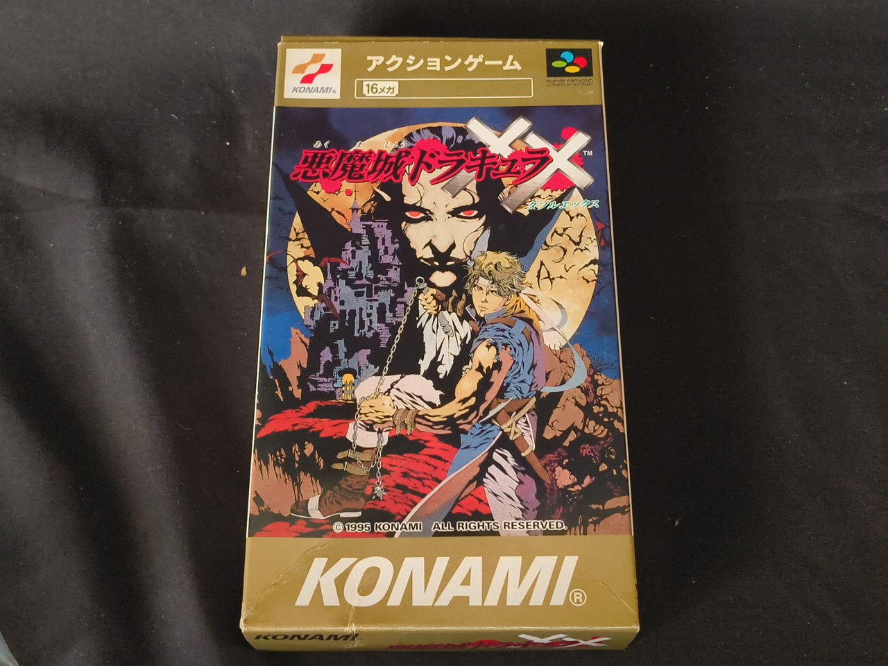 Castlevania Akumajo Dracula XX Super Famicom SFC, w/Manual, Box, Japan-h0221-