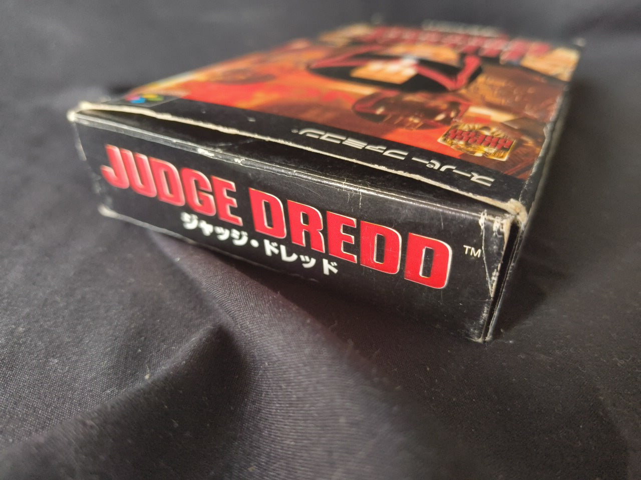 JUDGE DREDD Super Famicom SFC, w/Manual, Box, Working Japan-h0221-