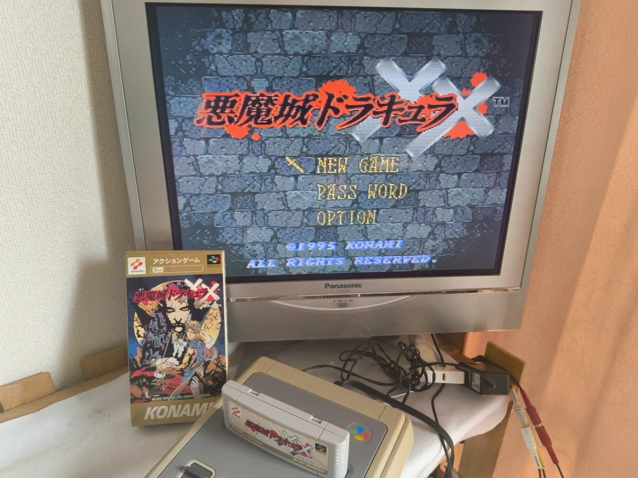 Castlevania Akumajo Dracula XX Super Famicom SFC, w/Manual, Box, Japan-h0221-