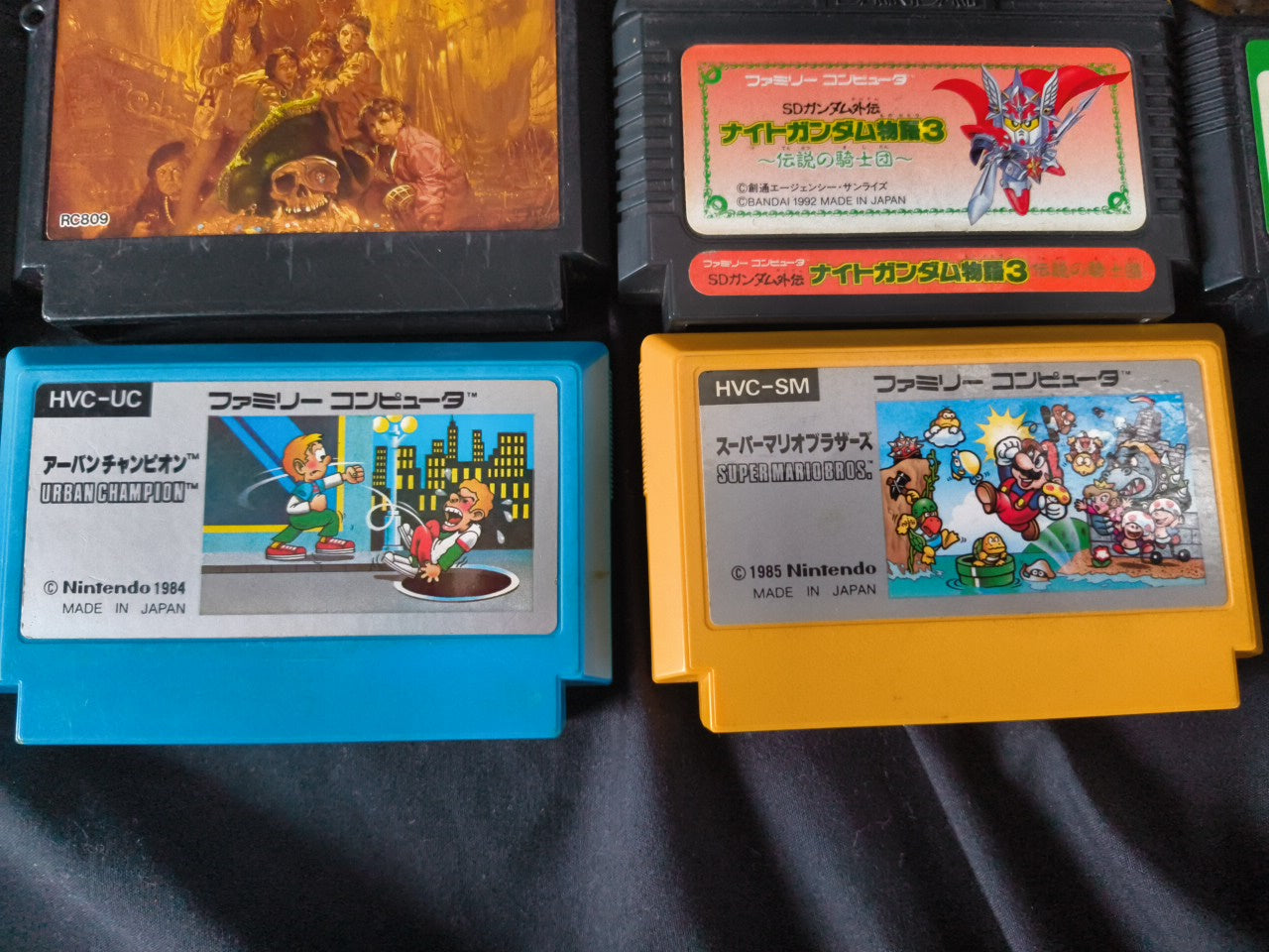 Wholesale lots of 18 Nintendo Famicom FC NES Game Cartridges set-h0228-