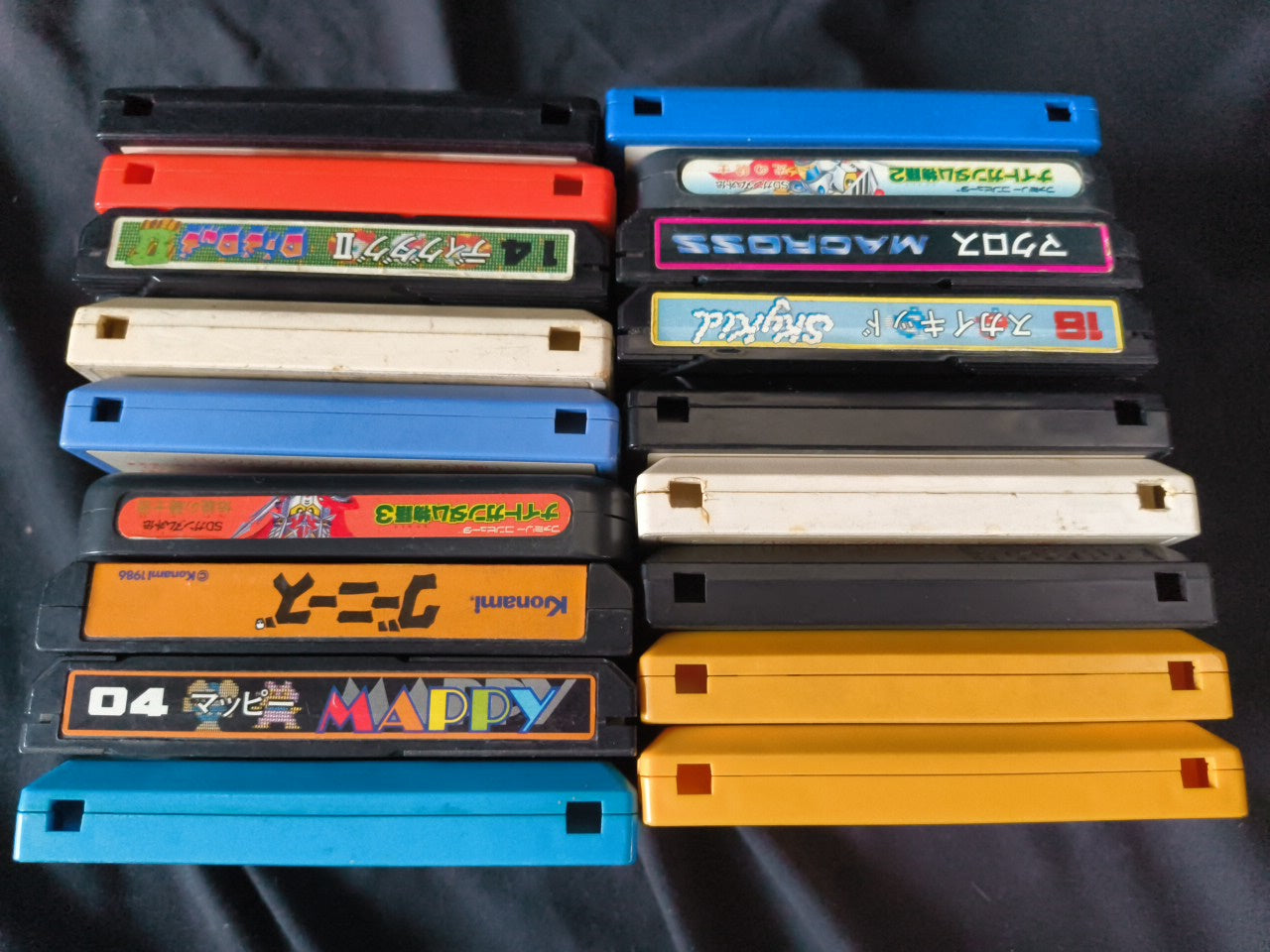 Wholesale lots of 18 Nintendo Famicom FC NES Game Cartridges set-h0228-