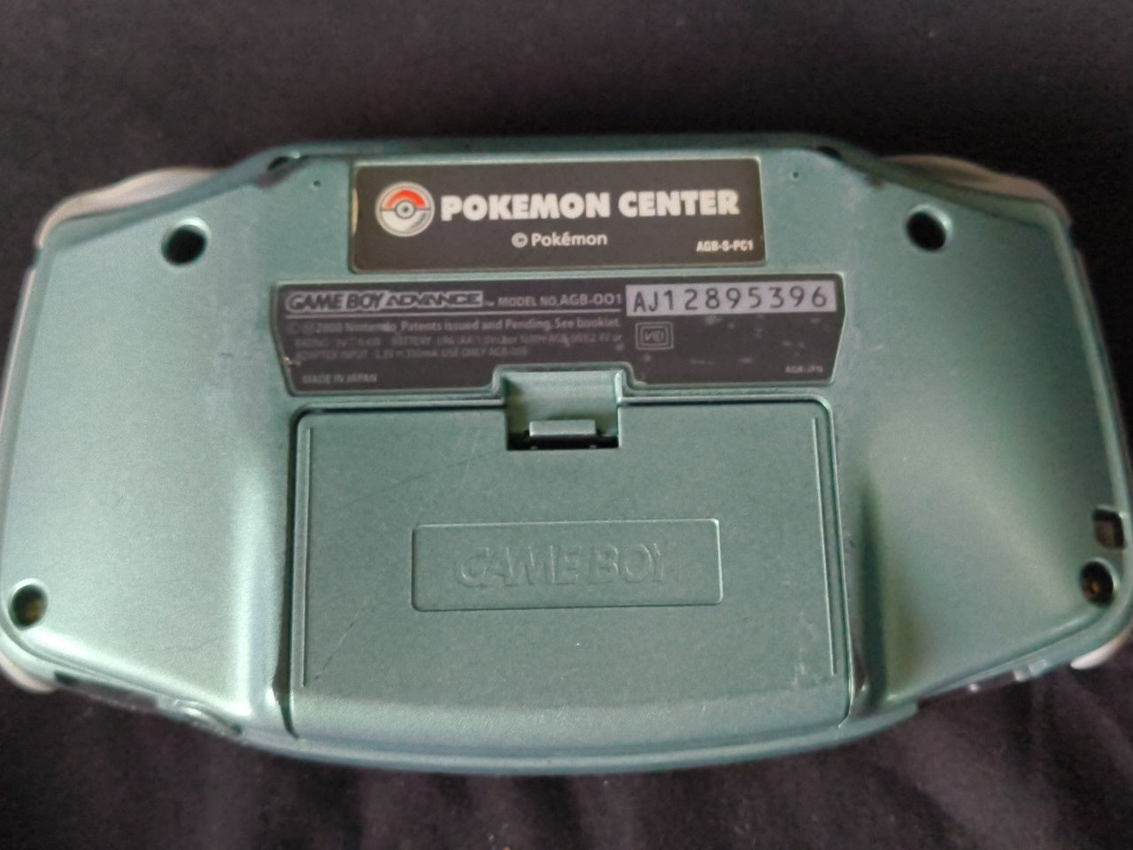 Pokemon Celebi Green LIMITED EDITION GAMEBOY ADVANCE CONSOLE GBA/tested-h0228-