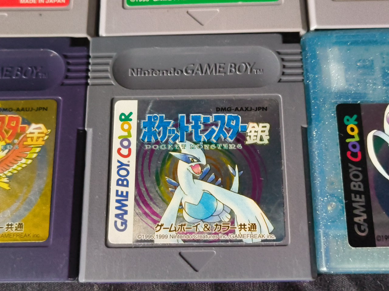 Whole sale Lot of 6 Pocket Monster Pokemon games Gameboy GB set-h0228-