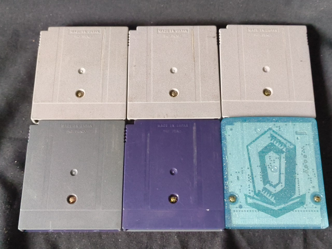 Whole sale Lot of 6 Pocket Monster Pokemon games Gameboy GB set-h0228-