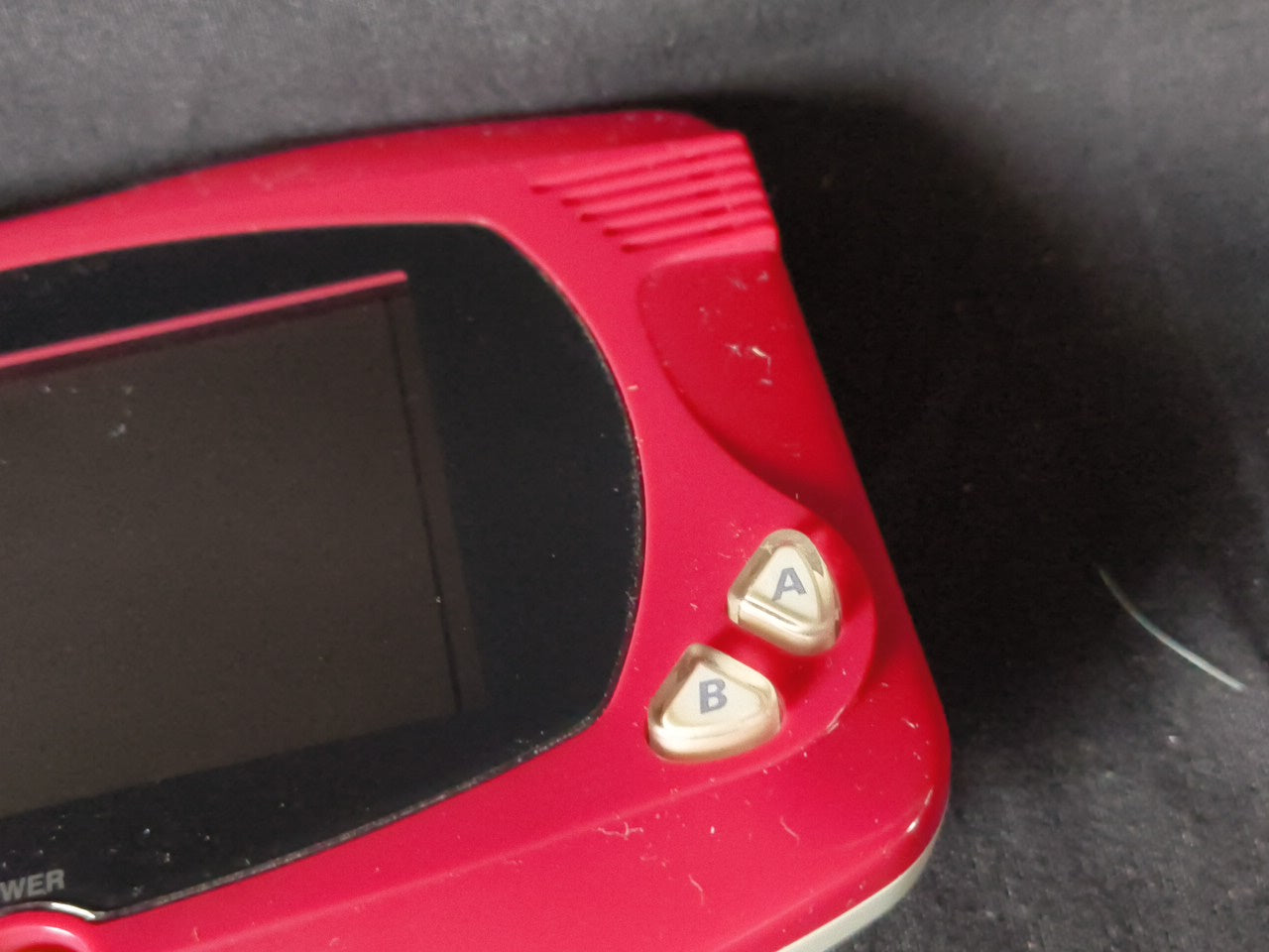 Wonder Swan Crystal Wine red BANDAI Console, Manual, Boxed set tested-h0303-