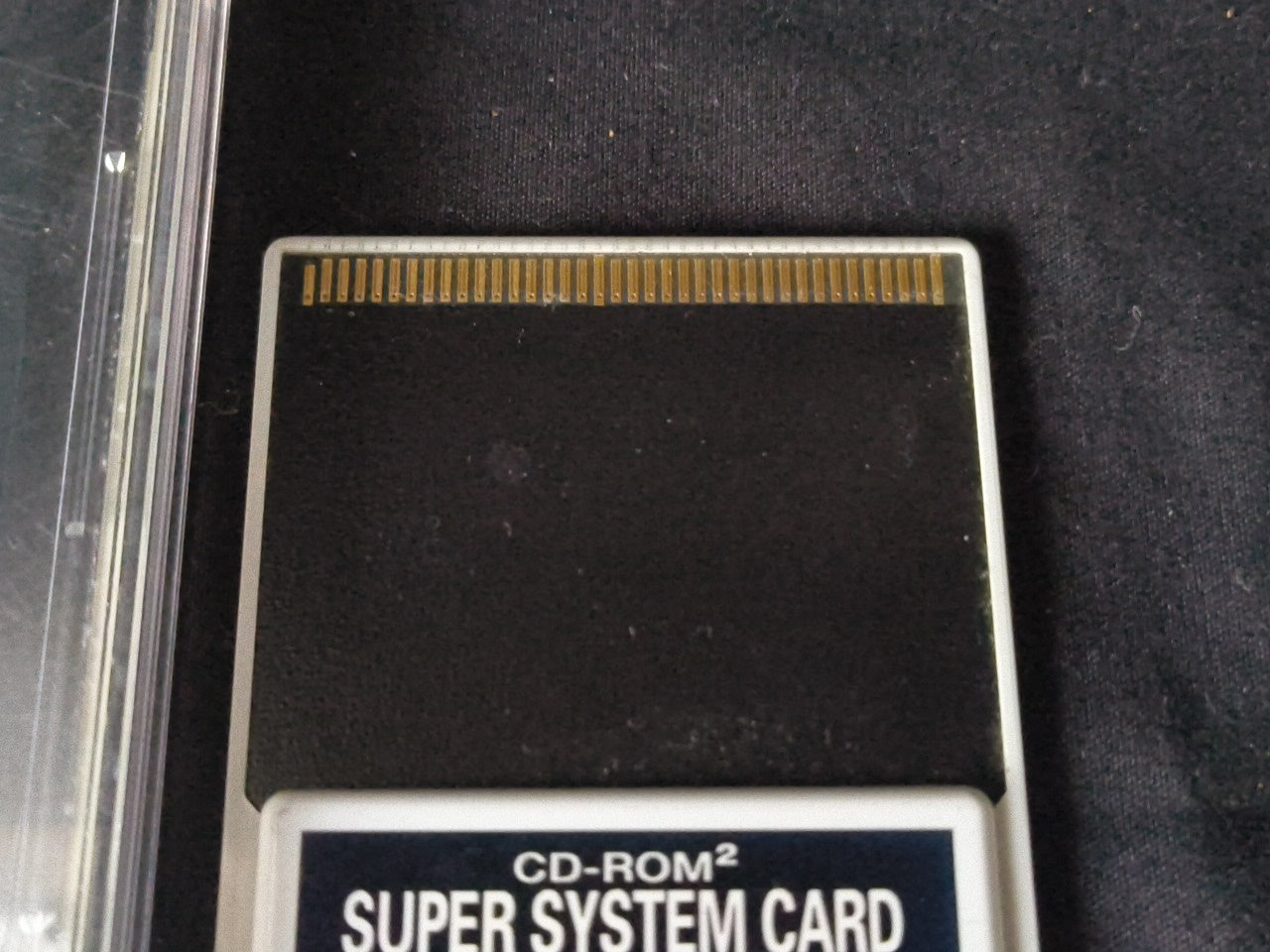 Super System Card Ver. 3.0 Hu-Card, manual, case PC Engine(Turbografx-16)-h0304-