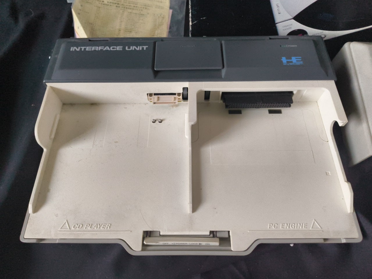 NEC PC Engine CD-ROM2 Unit and Inter Face unit, Manual, System card set-h0304-