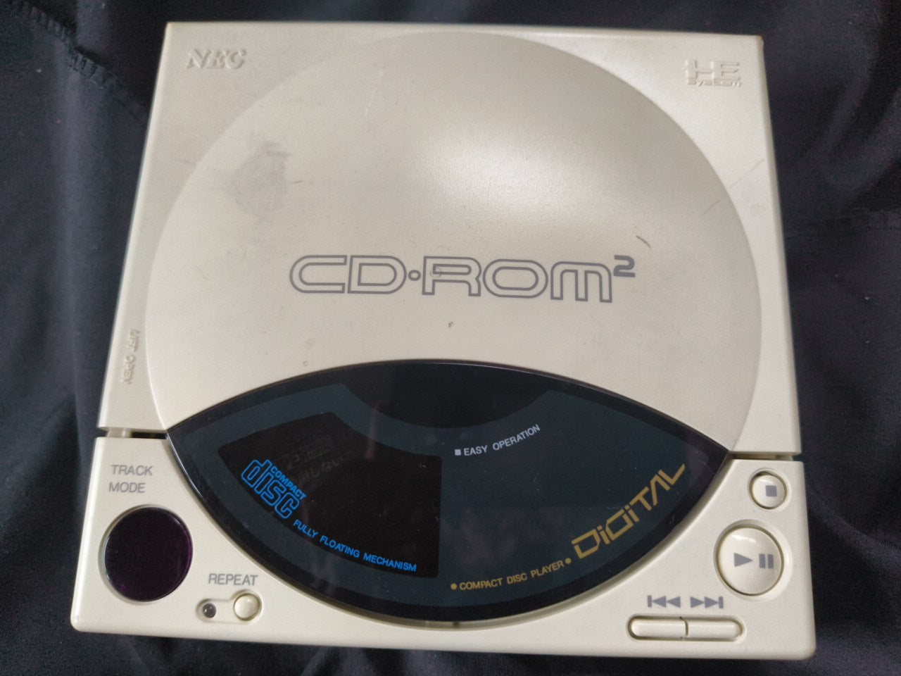 NEC PC Engine CD-ROM2 Unit and Inter Face unit, Manual, System card set-h0304-