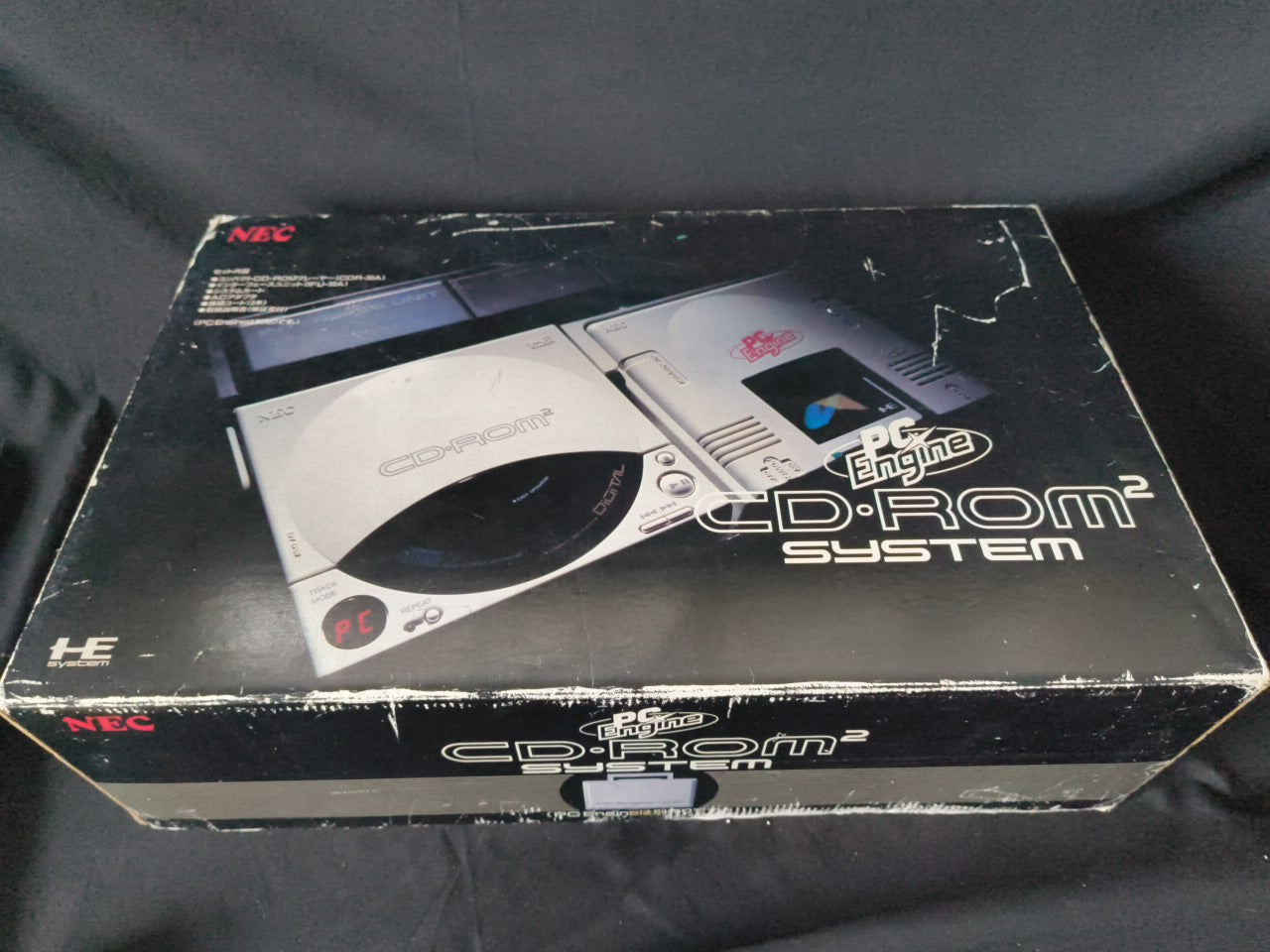 NEC PC Engine CD-ROM2 Unit and Inter Face unit, Manual, System card set-h0304-