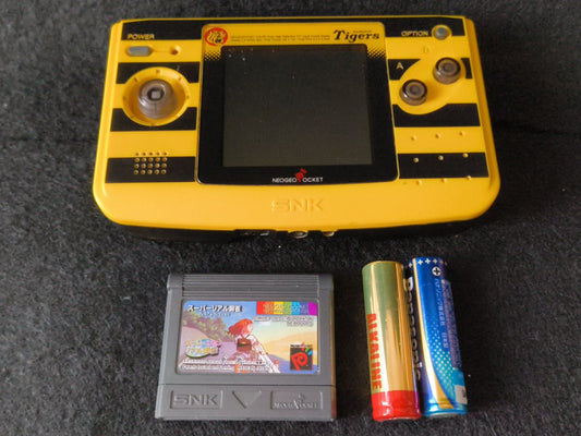 SNK NEOGEO POCKET Color Ganbare Hanshin Tigers Version console, working-h0307-