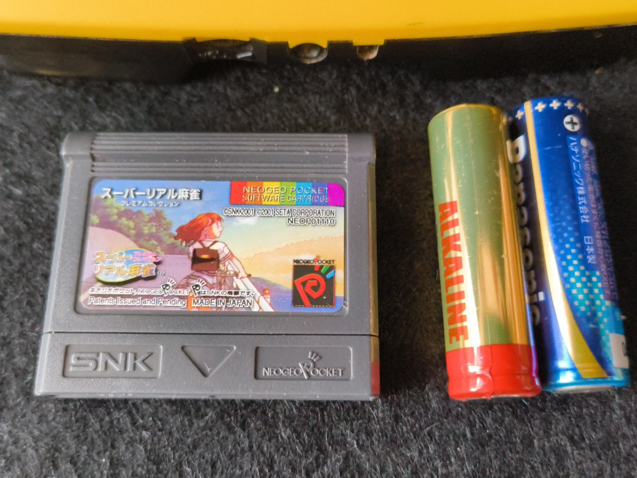 SNK NEOGEO POCKET Color Ganbare Hanshin Tigers Version console, working-h0307-