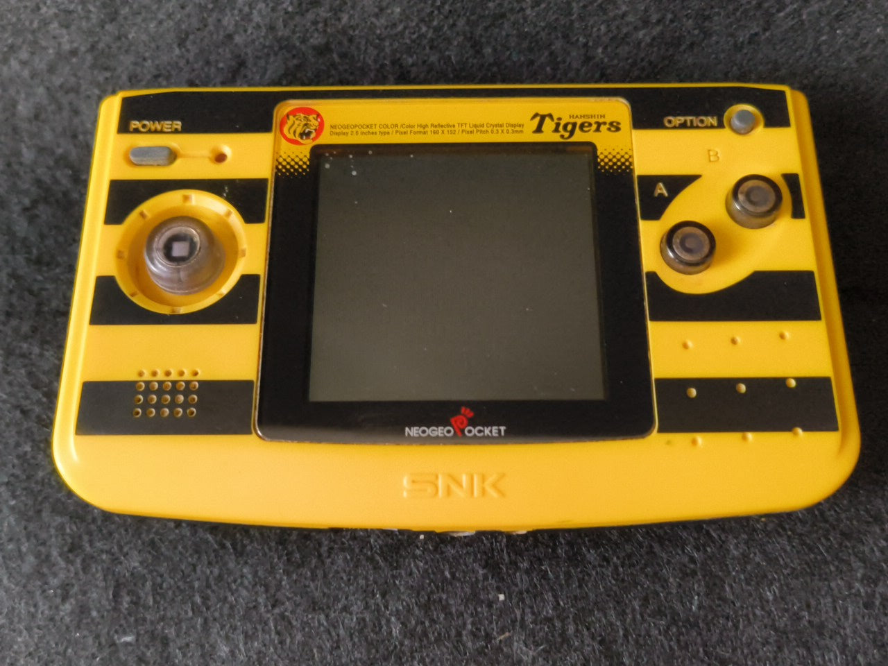 SNK NEOGEO POCKET Color Ganbare Hanshin Tigers Version console, working-h0307-