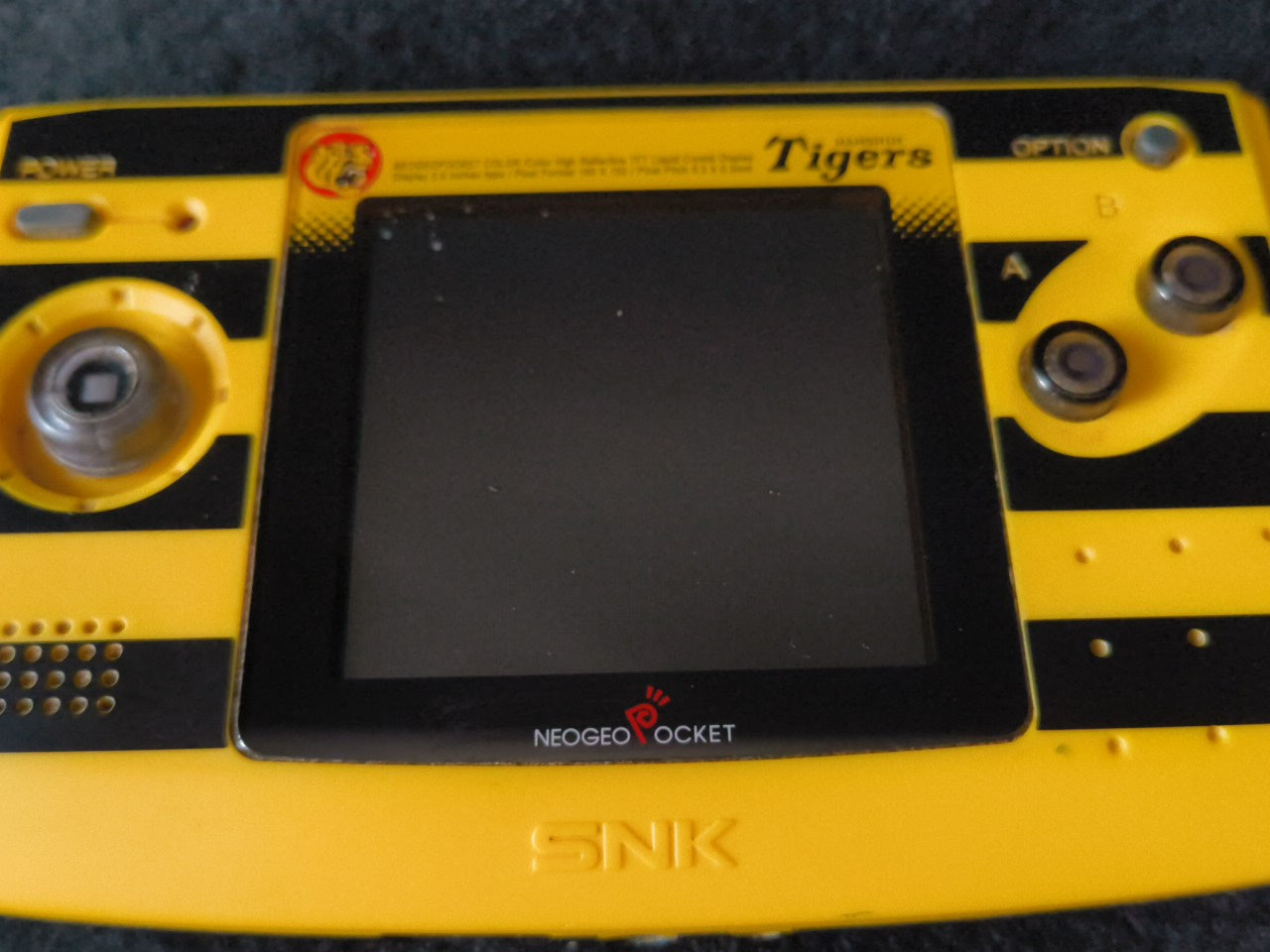 SNK NEOGEO POCKET Color Ganbare Hanshin Tigers Version console, working-h0307-