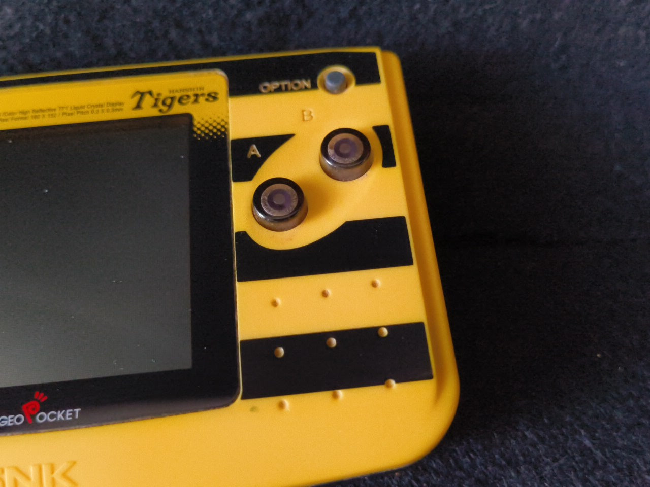 SNK NEOGEO POCKET Color Ganbare Hanshin Tigers Version console, working-h0307-