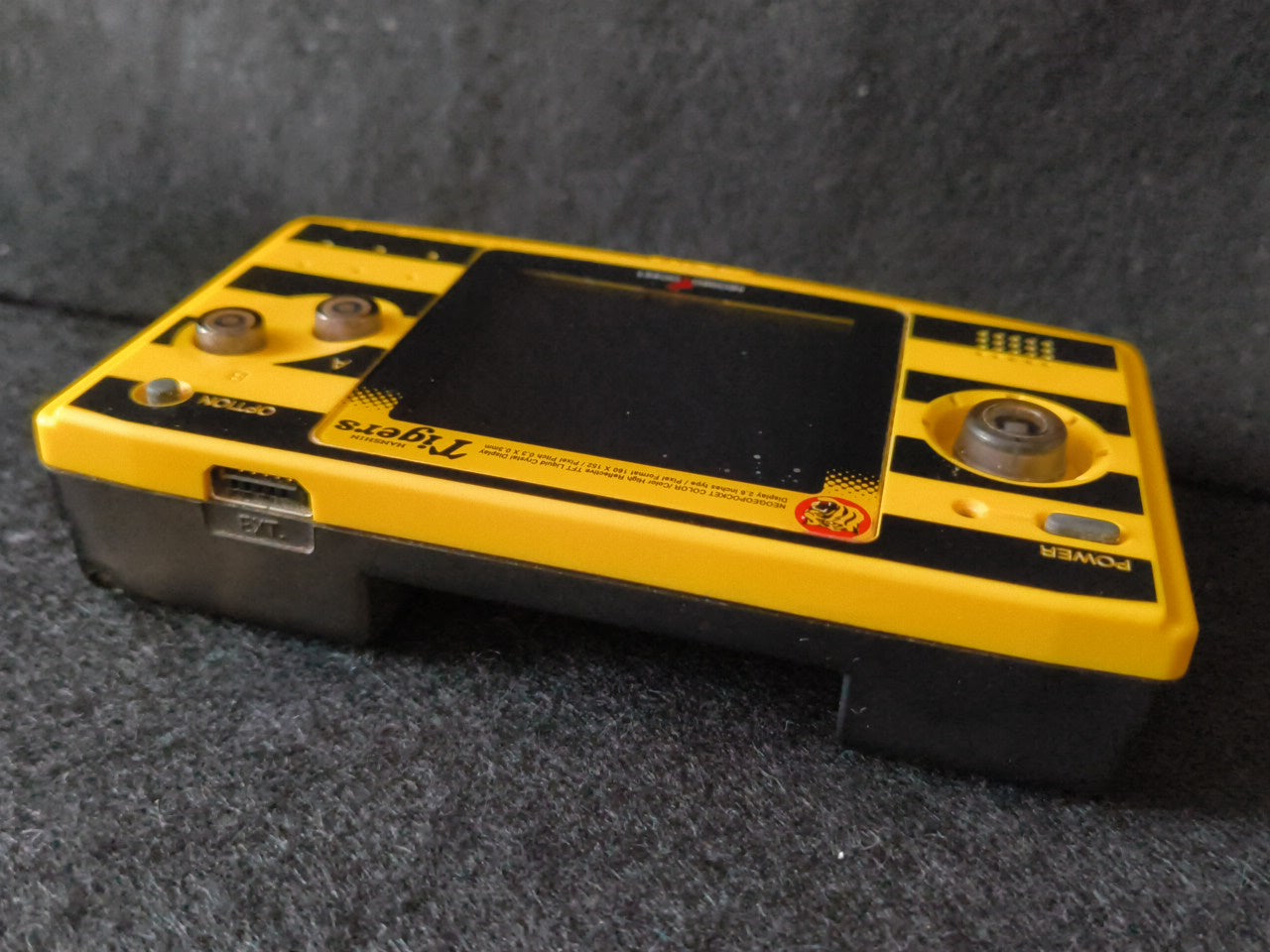 SNK NEOGEO POCKET Color Ganbare Hanshin Tigers Version console, working-h0307-