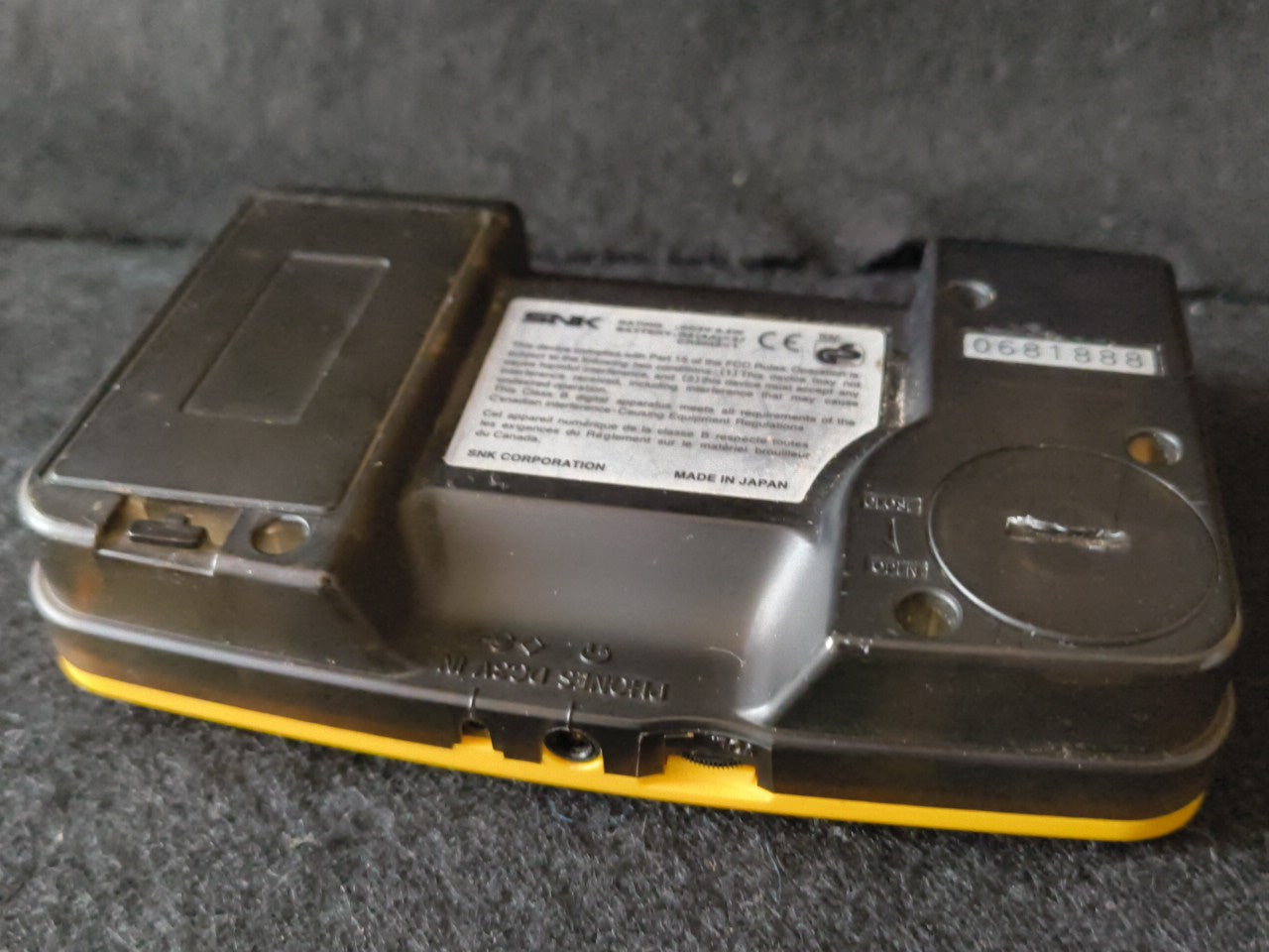 SNK NEOGEO POCKET Color Ganbare Hanshin Tigers Version console, working-h0307-