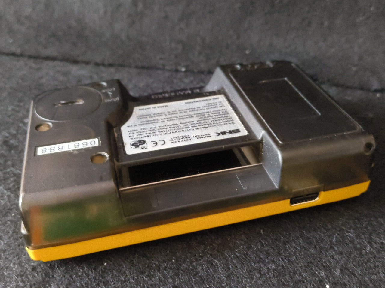 SNK NEOGEO POCKET Color Ganbare Hanshin Tigers Version console, working-h0307-