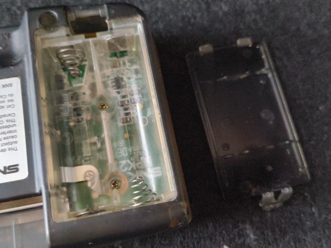 SNK NEOGEO POCKET Color Ganbare Hanshin Tigers Version console, working-h0307-