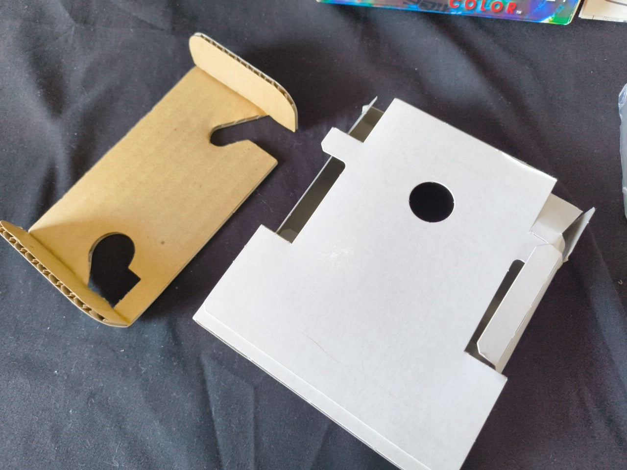 SNK NEOGEO POCKET Color Crystal White Console  W/Manual Box set, Working-h0307-