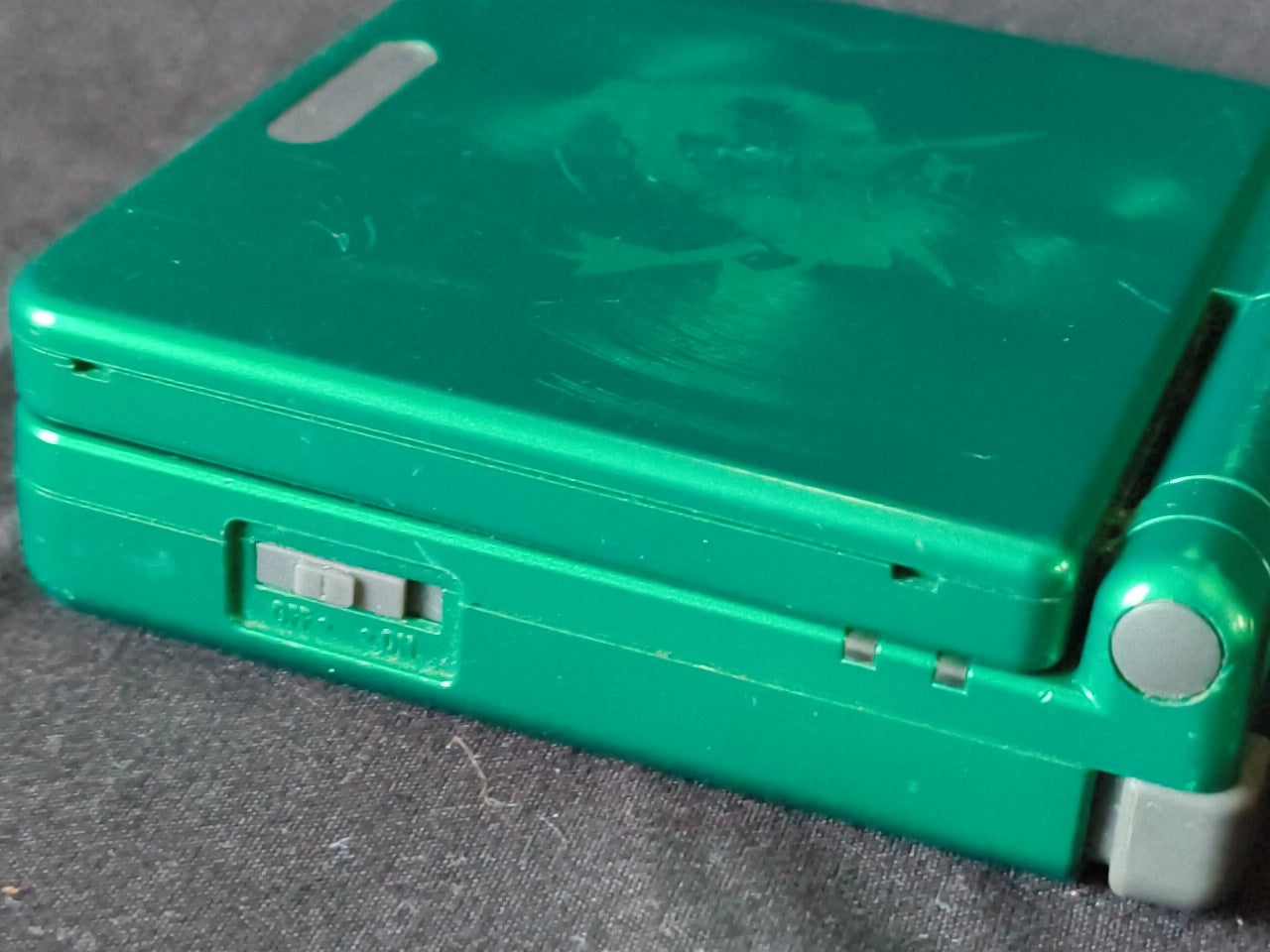 Authentic Pokemon Rayquaza LIMITED GAMEBOY ADVANCE SP CONSOLE, Working-h0307-