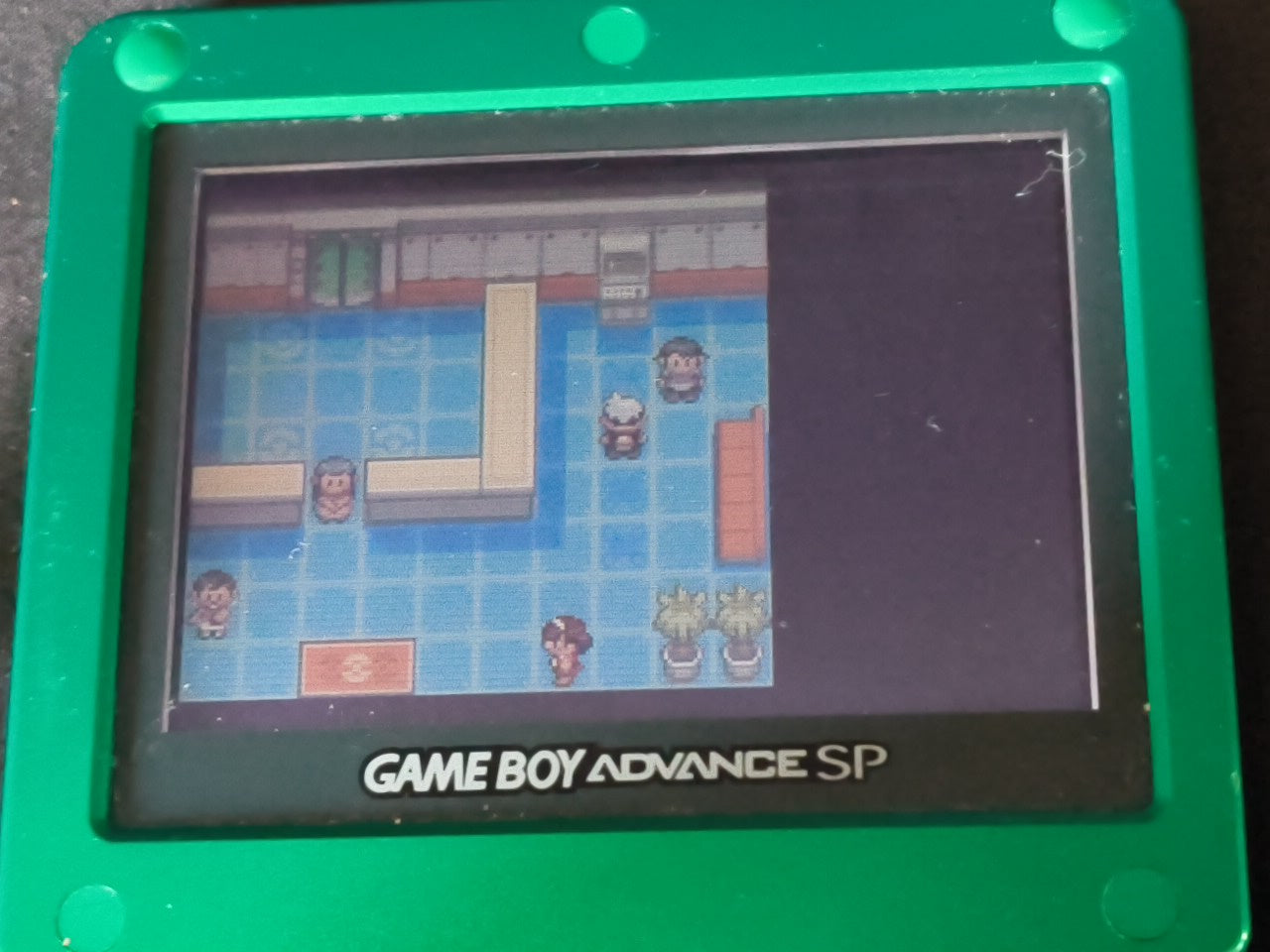 Authentic Pokemon Rayquaza LIMITED GAMEBOY ADVANCE SP CONSOLE, Working-h0307-