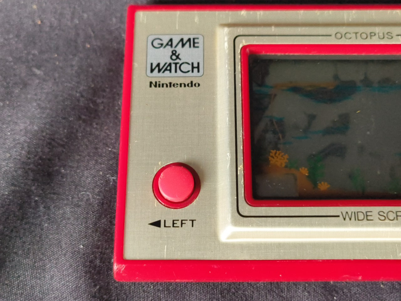 Vintage Nintendo Game & Watch Octopus OC-22 Handheld game /tested-h0307-