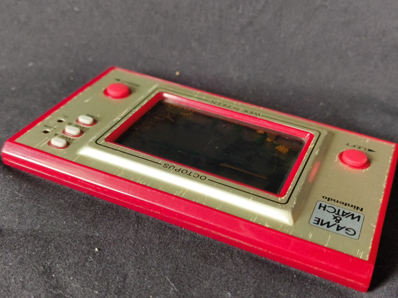 Vintage Nintendo Game & Watch Octopus OC-22 Handheld game /tested-h0307-