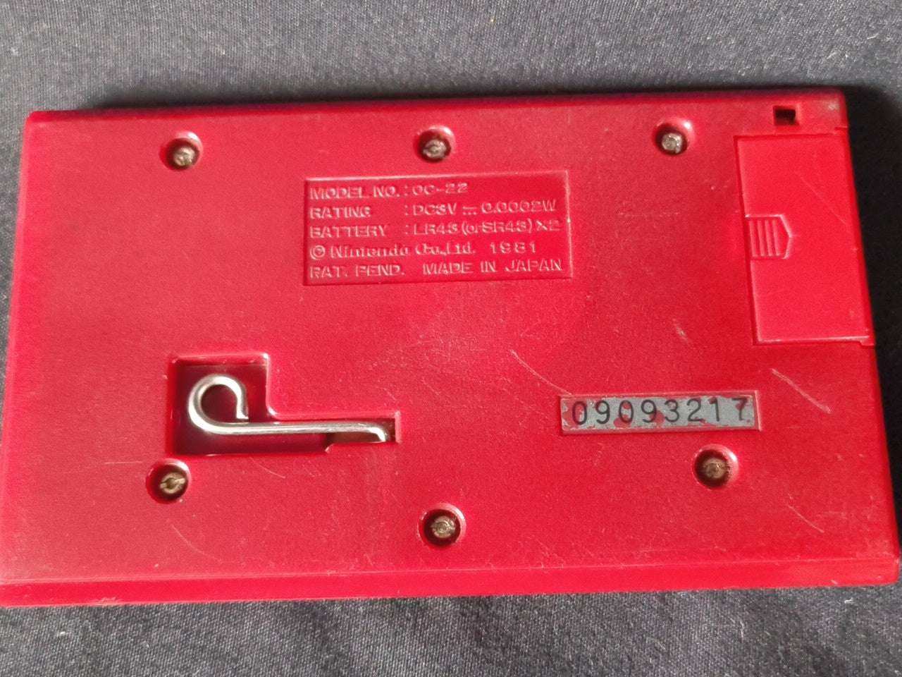 Vintage Nintendo Game & Watch Octopus OC-22 Handheld game /tested-h0307-