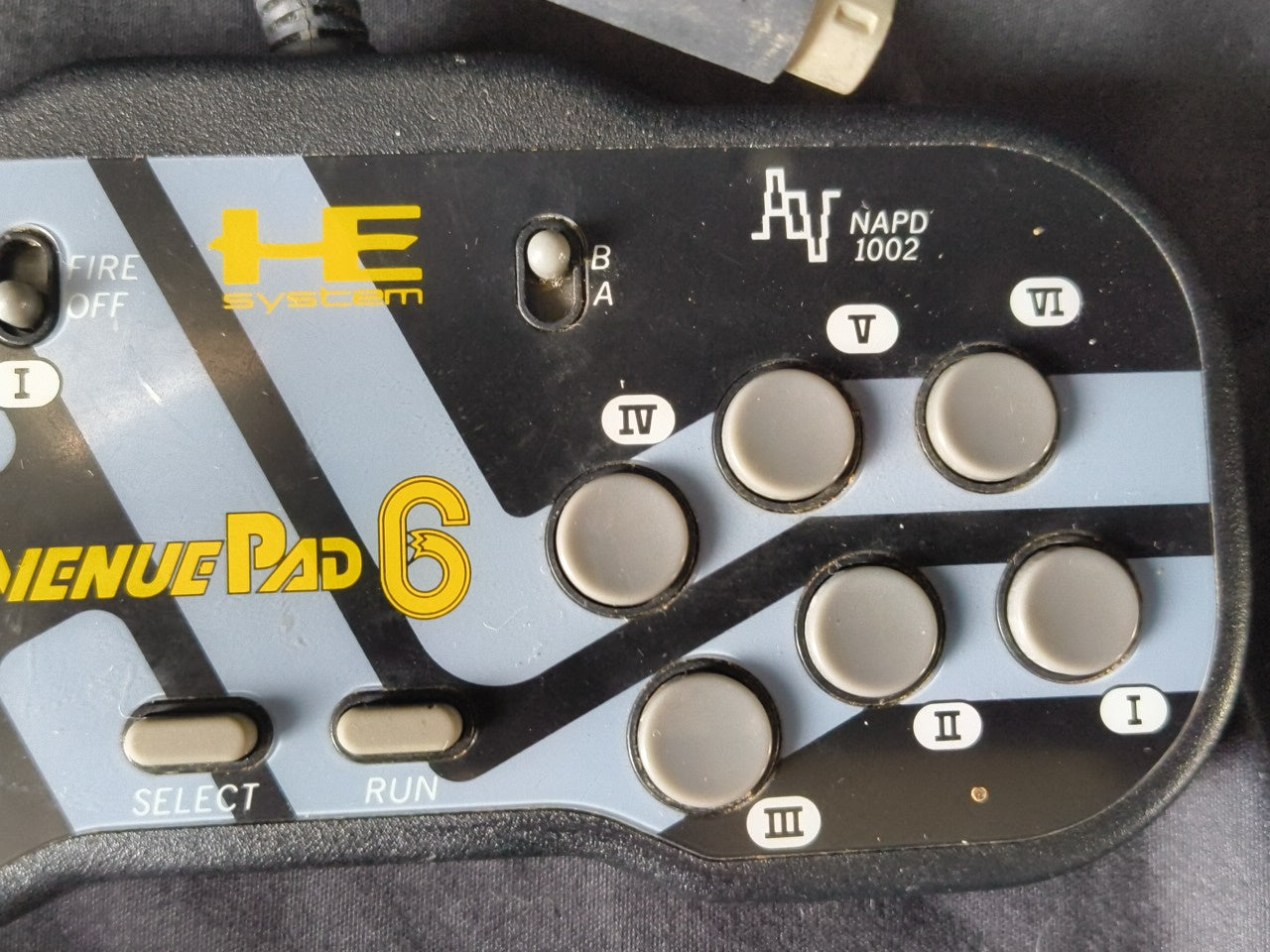 NEC Avenue pad 6 NAPD-1002 for PC-Engine turbografx16/work fine-h0314-