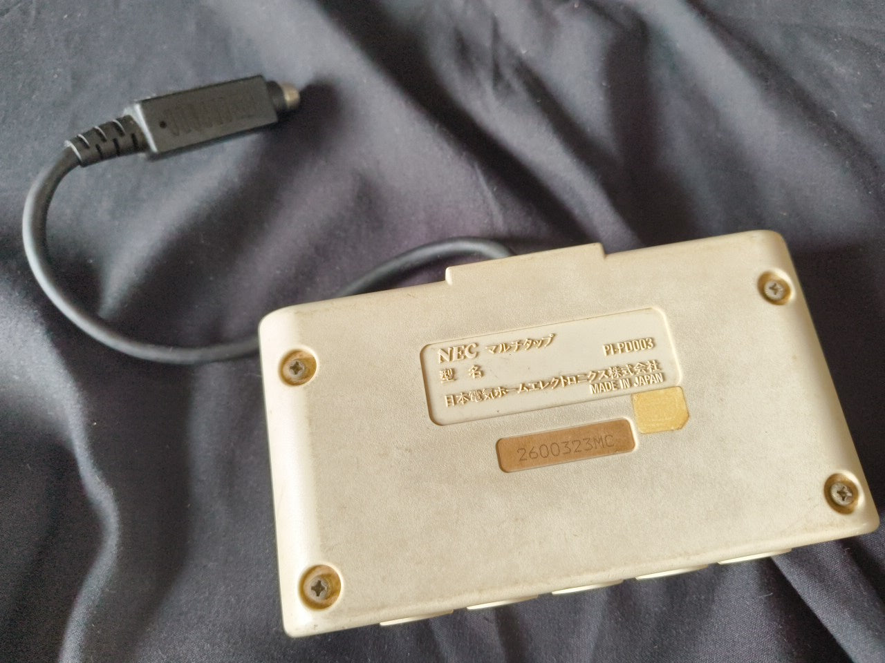 NEC PC Engine SuperGrafx TurboGrafx-16 PI-TG4 Console and Pad set, working-h0314