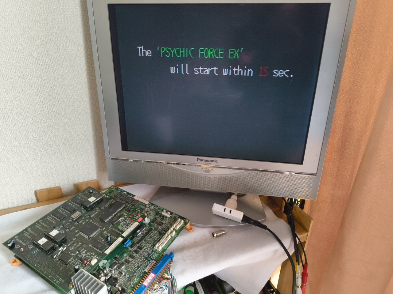 TAITO Psychic Force EX JAMMA Arcade Game PCB system Board set, working-h0314-