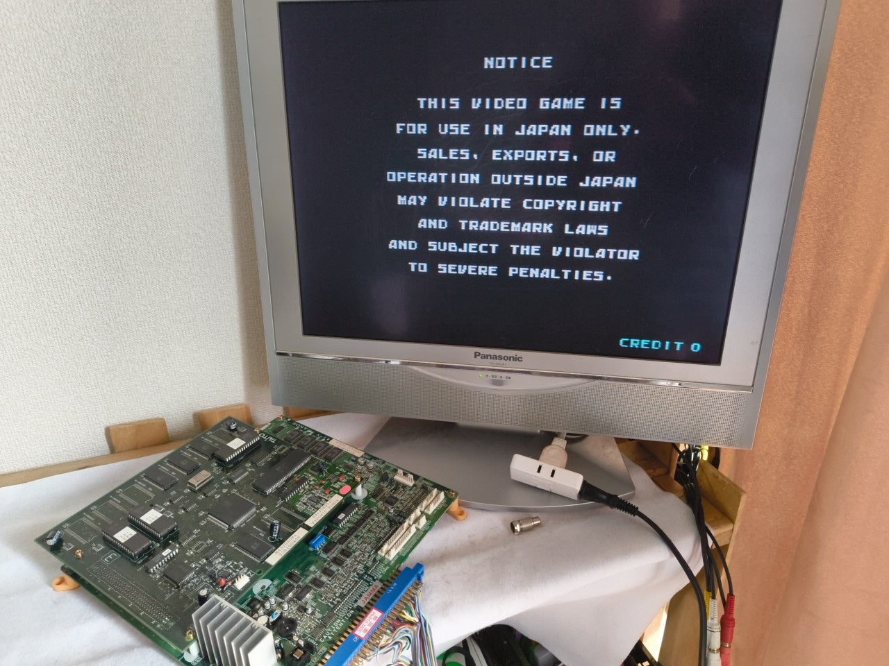 TAITO Psychic Force EX JAMMA Arcade Game PCB system Board set, working-h0314-