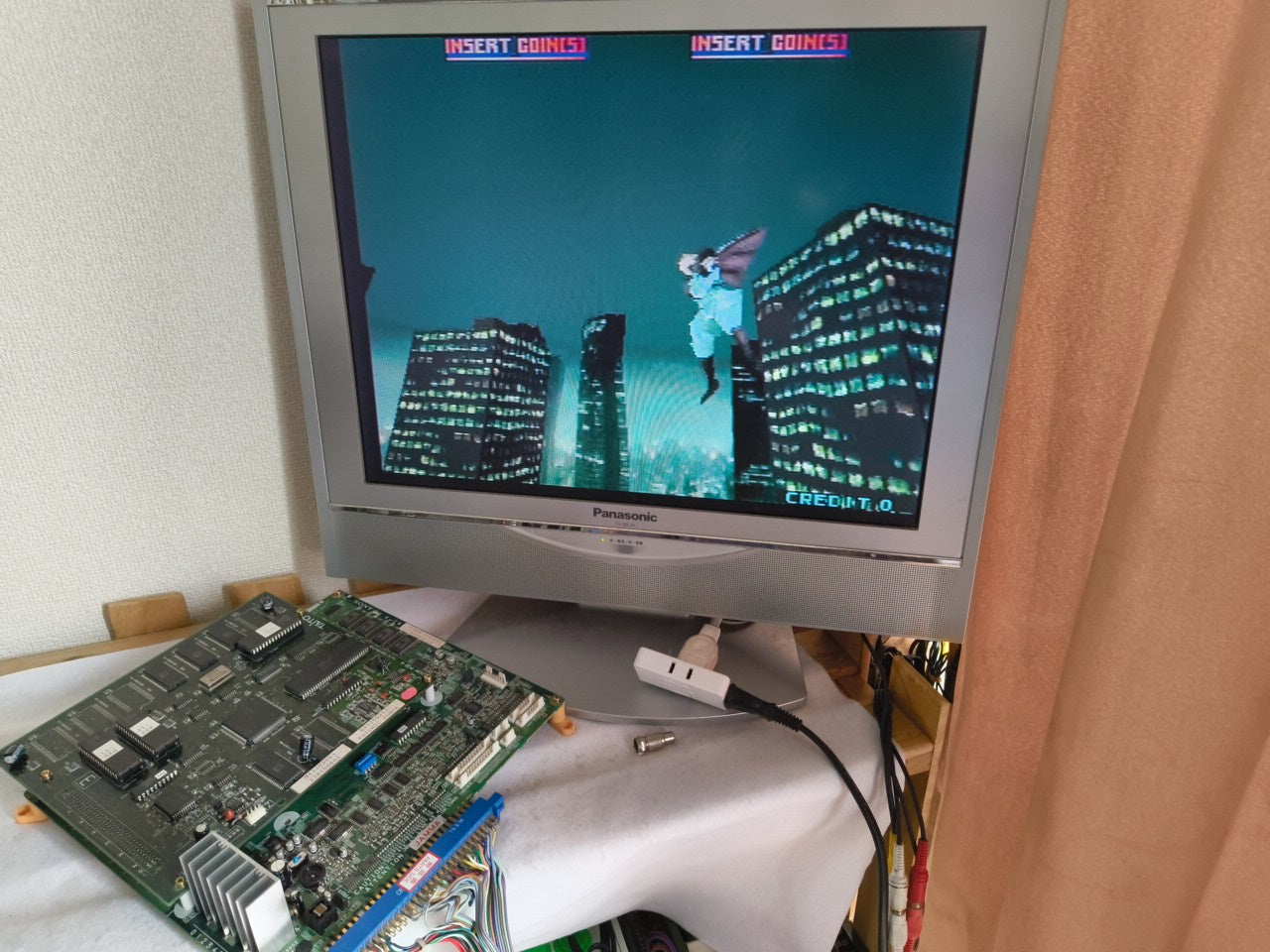 TAITO Psychic Force EX JAMMA Arcade Game PCB system Board set, working-h0314-