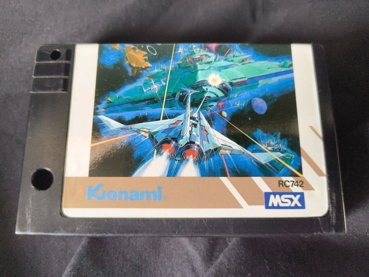 GRADIUS NEMESIS  MSX/MSX2 Game Cartridge, Manual and Boxed set tested-h0314-