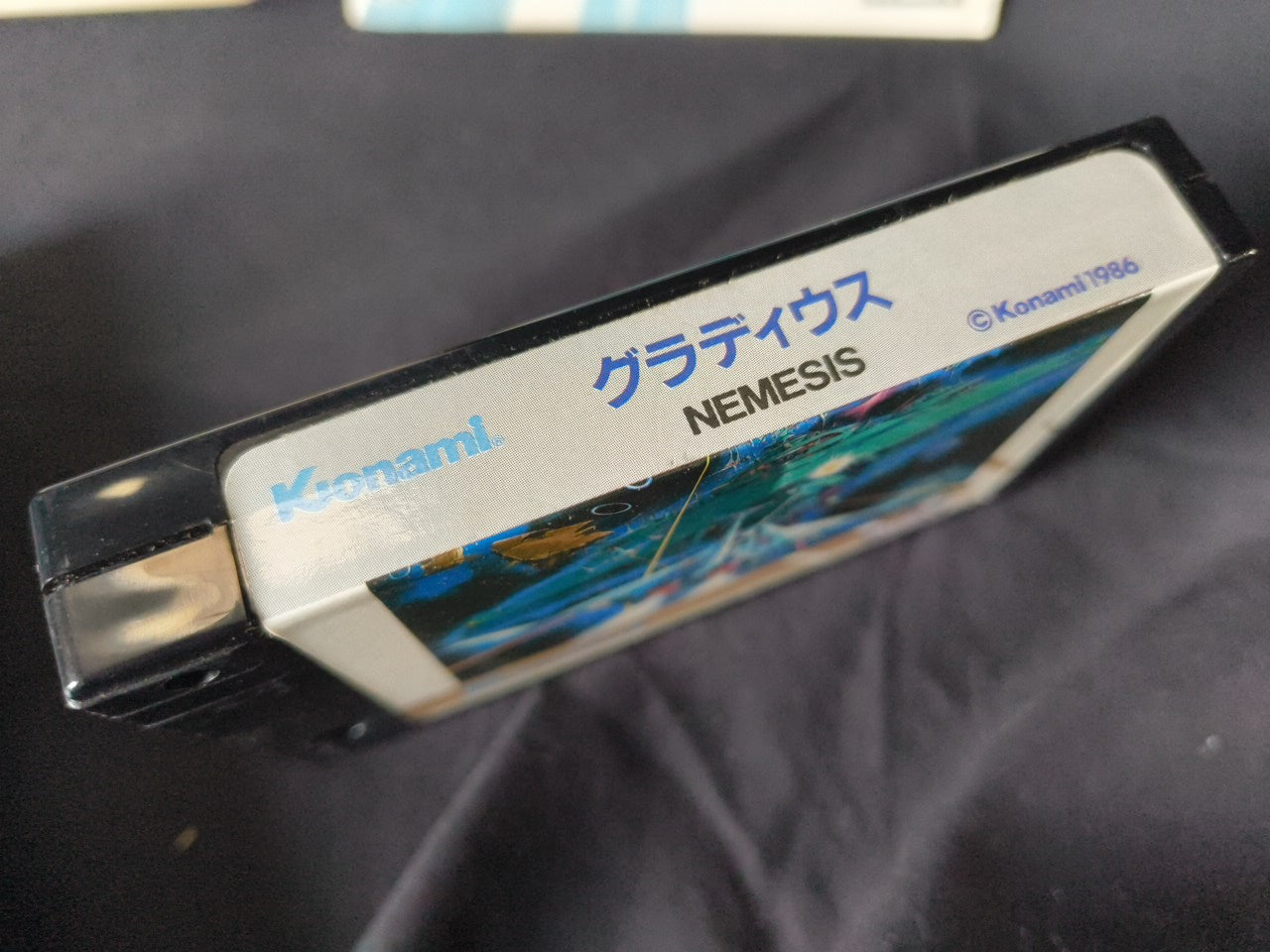 GRADIUS NEMESIS  MSX/MSX2 Game Cartridge, Manual and Boxed set tested-h0314-