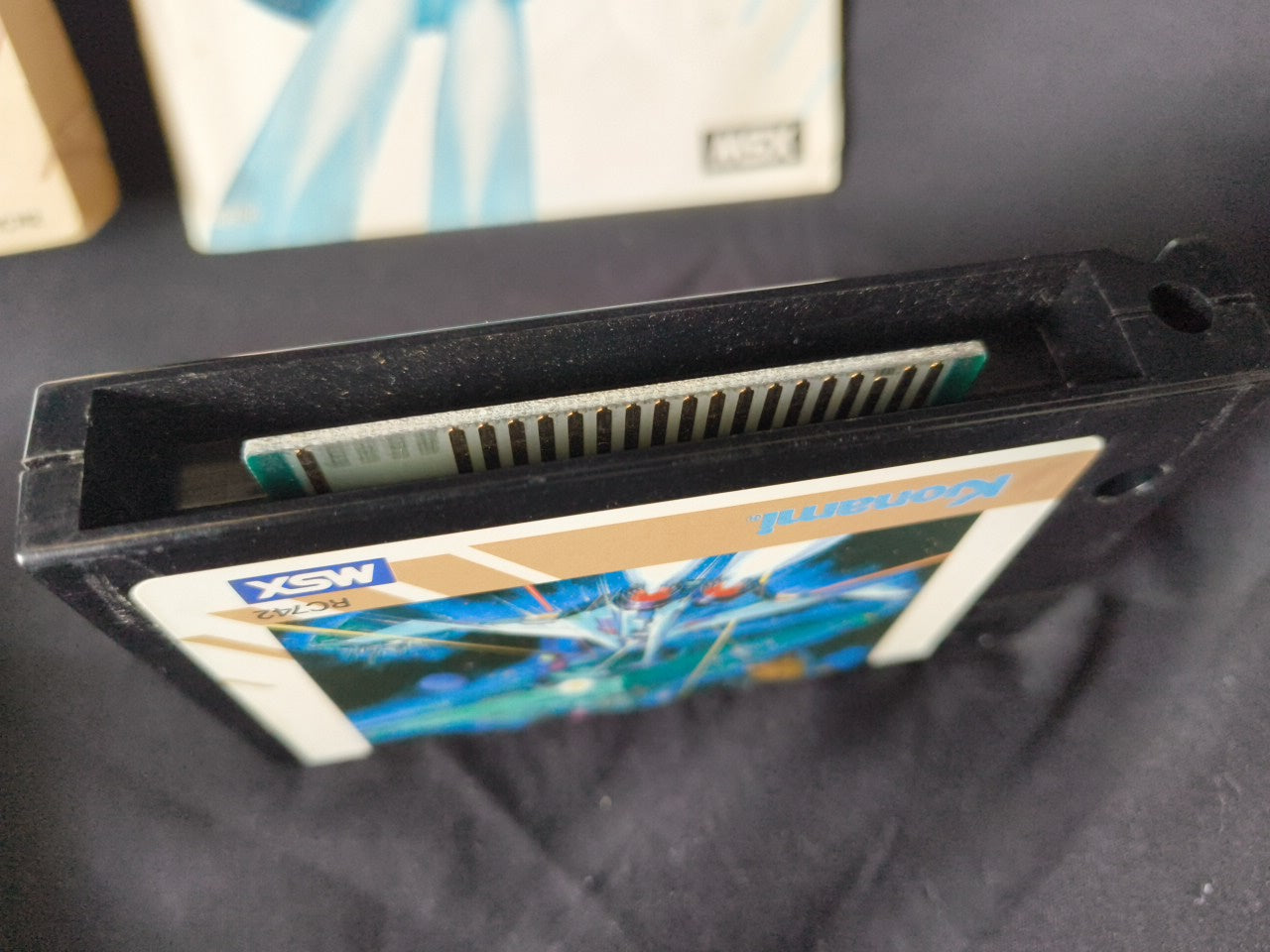 GRADIUS NEMESIS  MSX/MSX2 Game Cartridge, Manual and Boxed set tested-h0314-