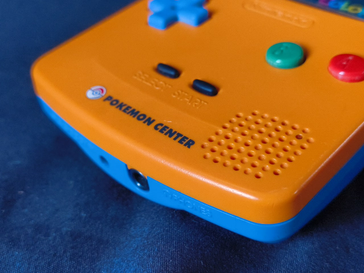 Nintendo Gameboy Color Pokemon Limited edition Orange color console -h0314-