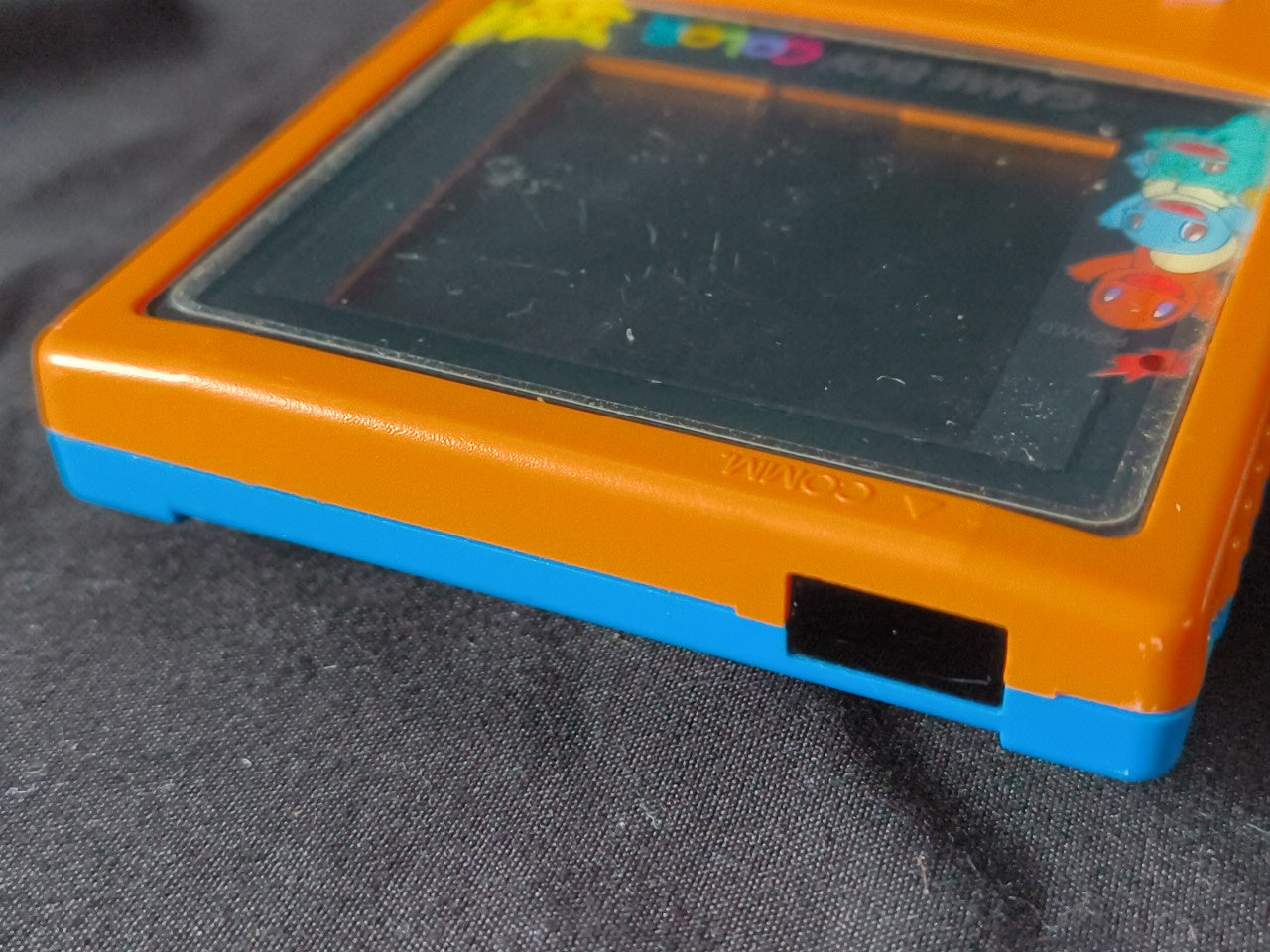 Nintendo Gameboy Color Pokemon Limited edition Orange color console -h0314-