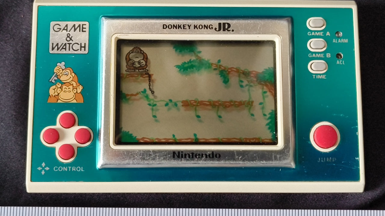 Broken/JUNK  Nintendo Game & Watch Donkey Kong Jr. handheld Game-h0317-